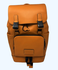 NWT Coach MEN's Track Backpack In Colorblock Signature Canvas